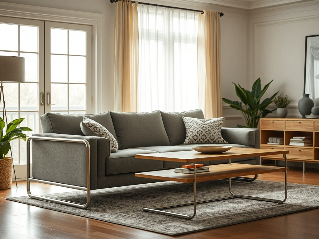 a couch in a living room